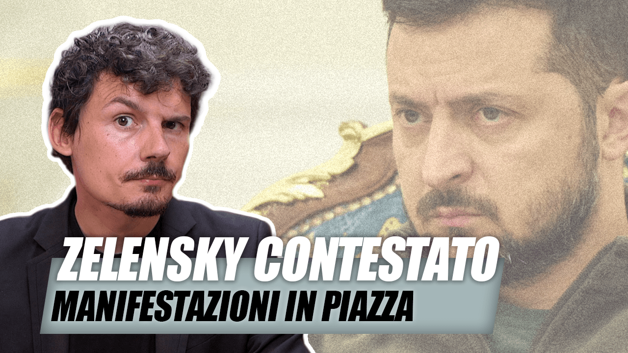 Zelensky contestato in piazza, cosa succede in Ucraina?!