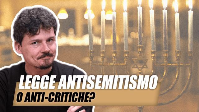 La legge “contro l’antisemitismo” è una mezza porcheria