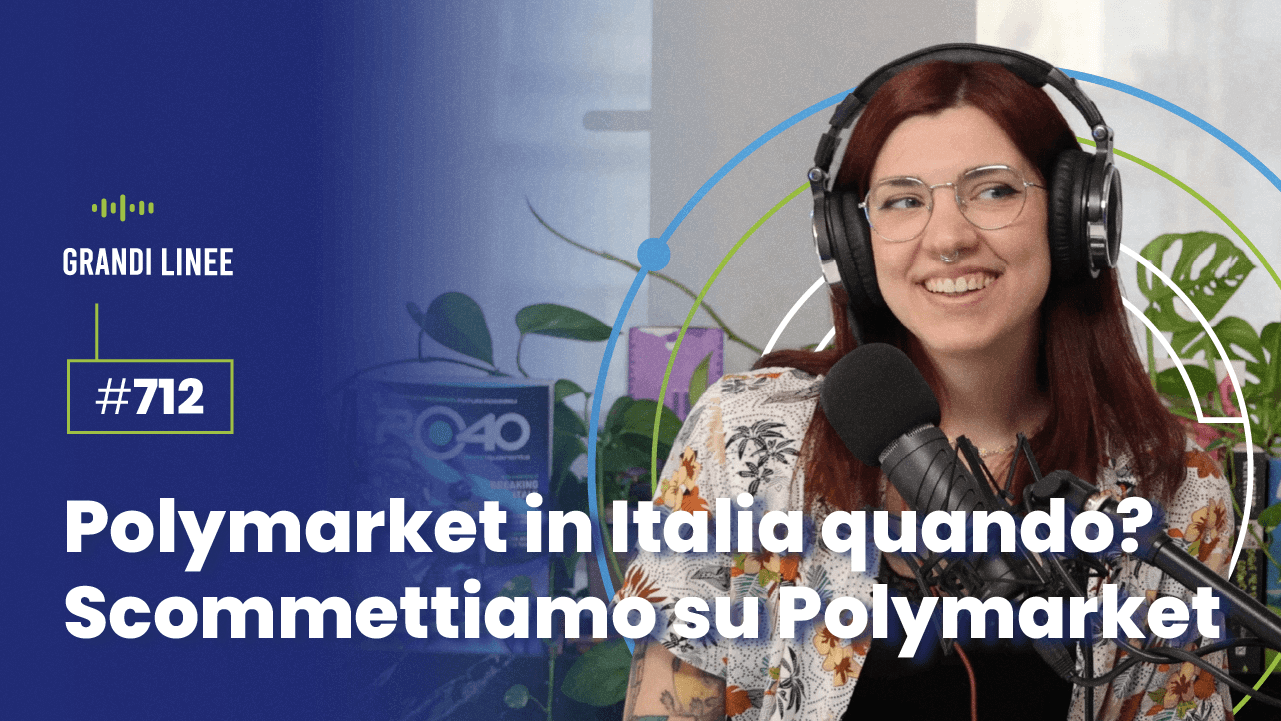 Ep. 712 - Polymarket in Italia quando? Scommettiamo su Polymarket