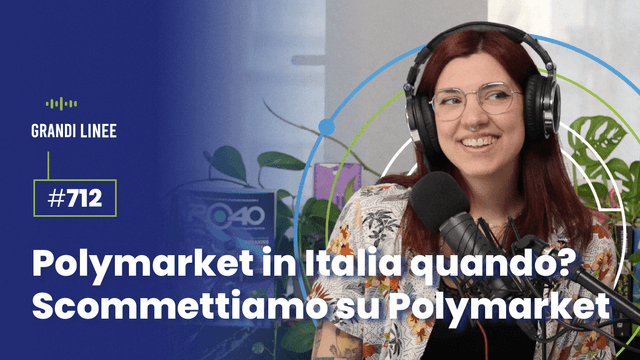 Ep. 712 - Polymarket in Italia quando? Scommettiamo su Polymarket