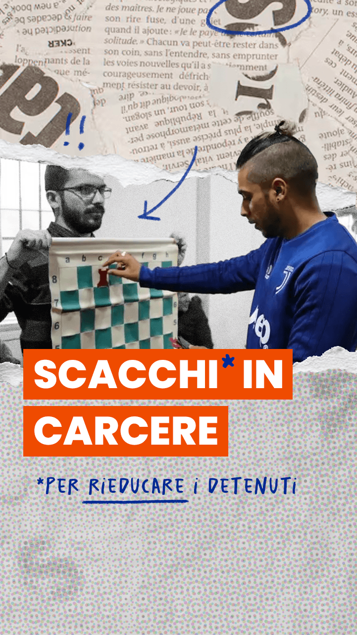 Gli scacchi per la rieducazione delle persone in carcere