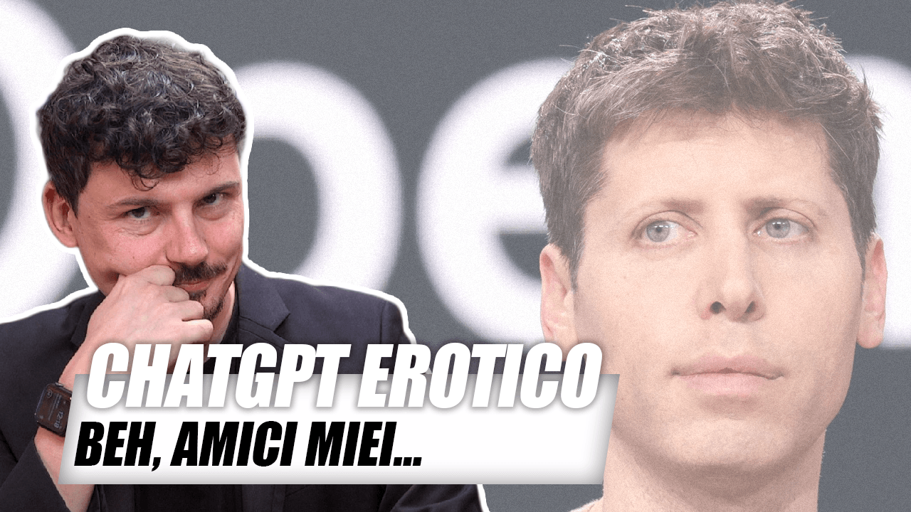 ChatGPT “per adulti”, Robot umanoidi… pensate quello che penso io?