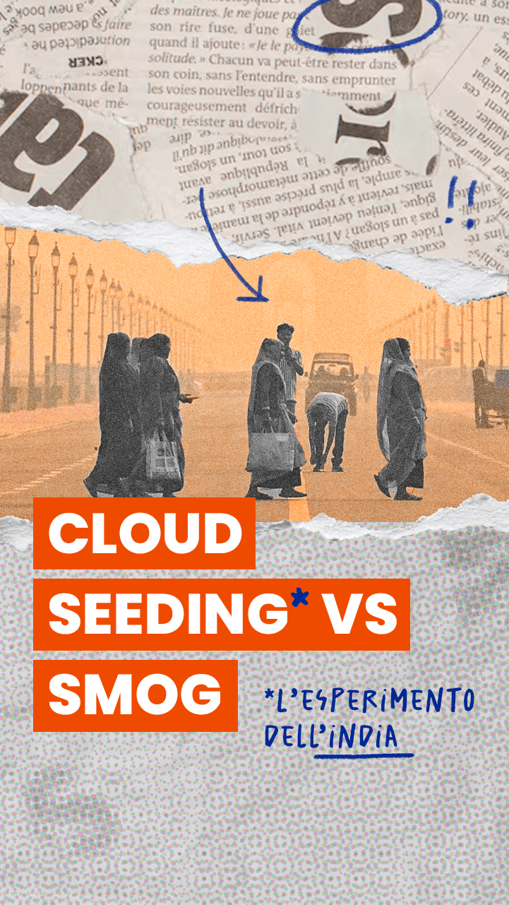 Contro lo smog, l’India tenta il cloud seeding (ma senza successo)
