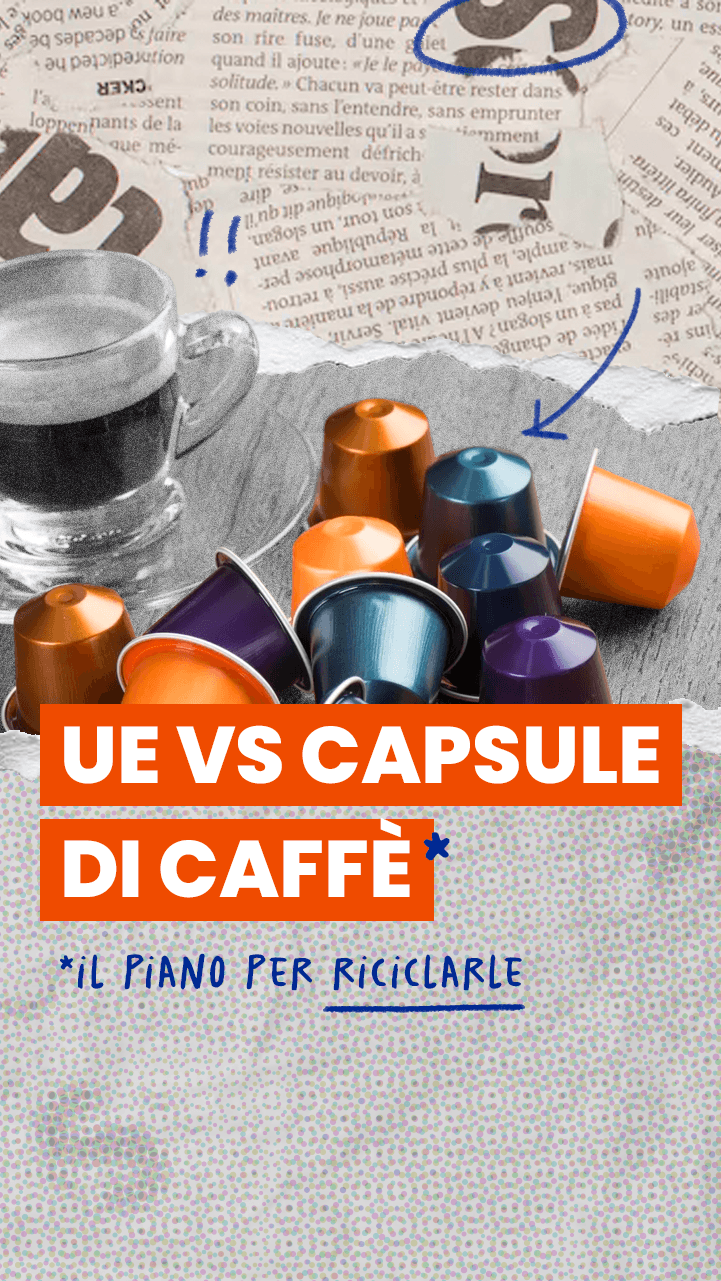 L’UE vuole rendere riciclabili anche le capsule di caffè