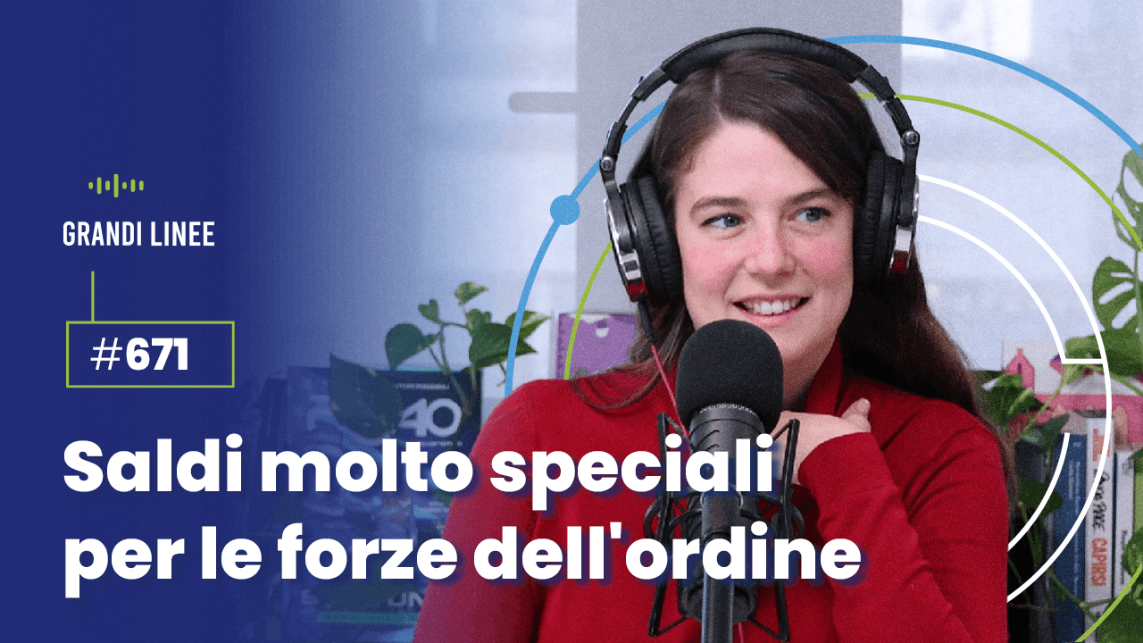Ep. 671 - Saldi molto speciali per le forze dell'ordine