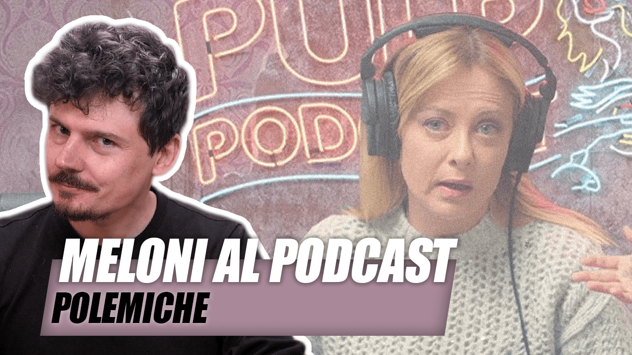 Ci sono polemiche sulla partecipazione di Meloni al Pulp Podcast