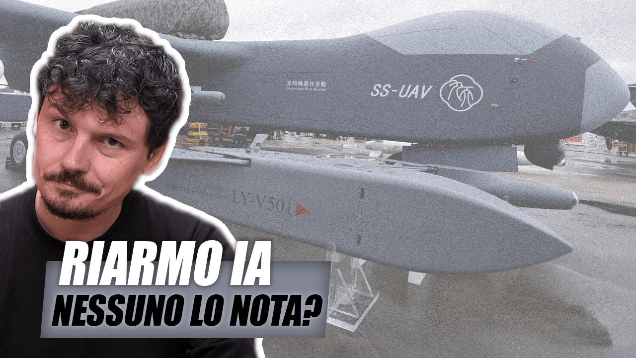 C’è una corsa agli armamenti come nel periodo atomico, ma senza le canzoni a tema