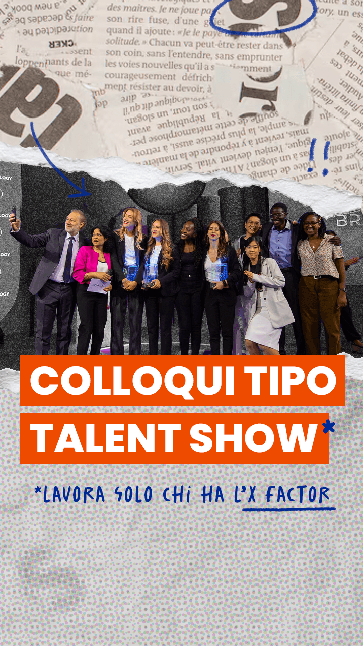 E se i colloqui di lavoro funzionassero come X Factor?