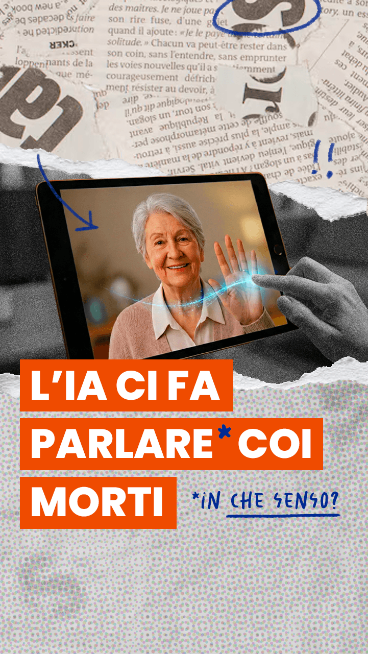 Esistono aziende che ti permettono di comunicare con i defunti grazie all’AI