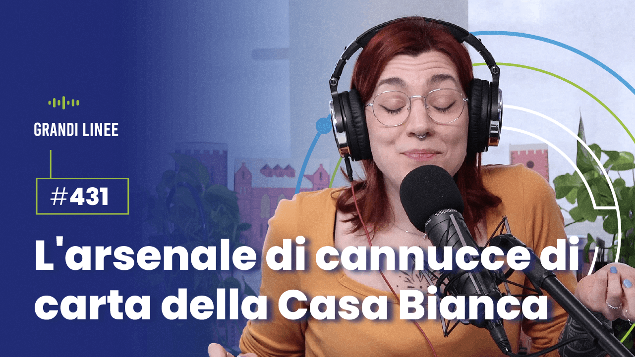 Ep. 431 - L'arsenale di cannucce di carta della Casa Bianca