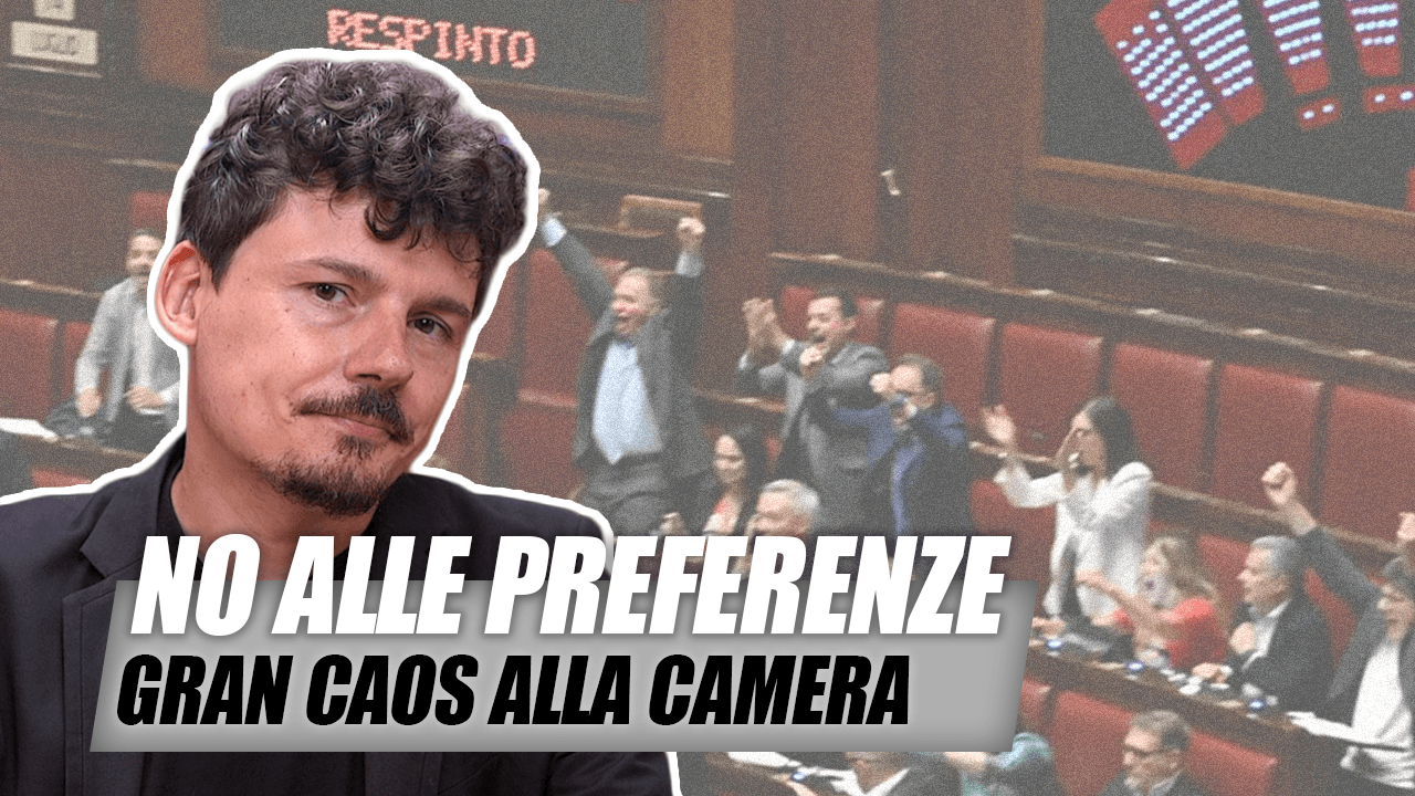 Preferenze: tutto fumo e niente arrosto, solo un gran macello alla Camera